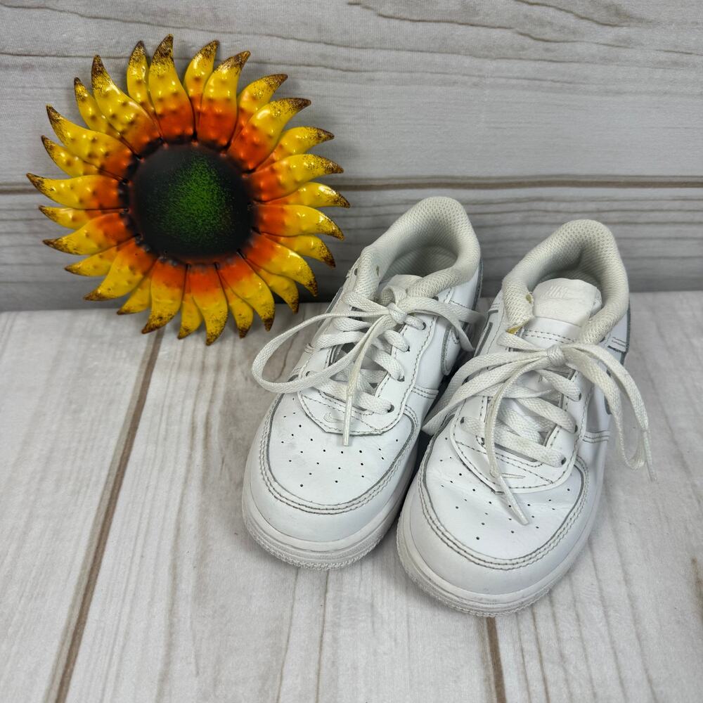Nike‎ Air Force 1 Low White Kids Toddler Sneakers Shoes Size 10C